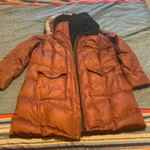 Eddie Bauer Lodge Cascadian Down Parka - Dark Sable 2X